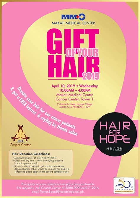 hair donation for cancer patients in philippines|PSA: Makati Medical Center calls for 'quarantine hair' donations .